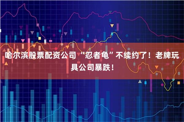 哈尔滨股票配资公司 “忍者龟”不续约了！老牌玩具公司暴跌！